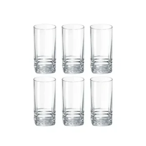 EST 6 VASOS ELEGANT T/L 335cc BASE CUAD