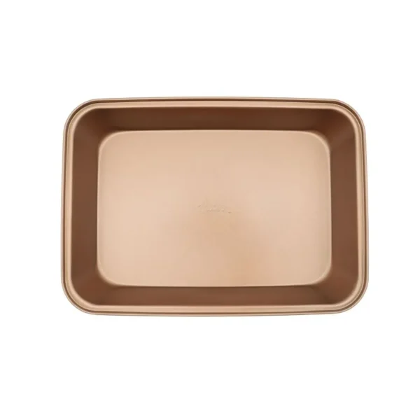 Asadera antiadherente Cobre 34 x 24 cm - HUDSON