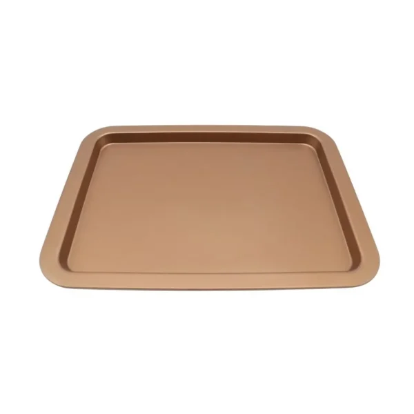 Molde placa rectangular antiadherente cobre 38,5 x 27 cm – HUDSON