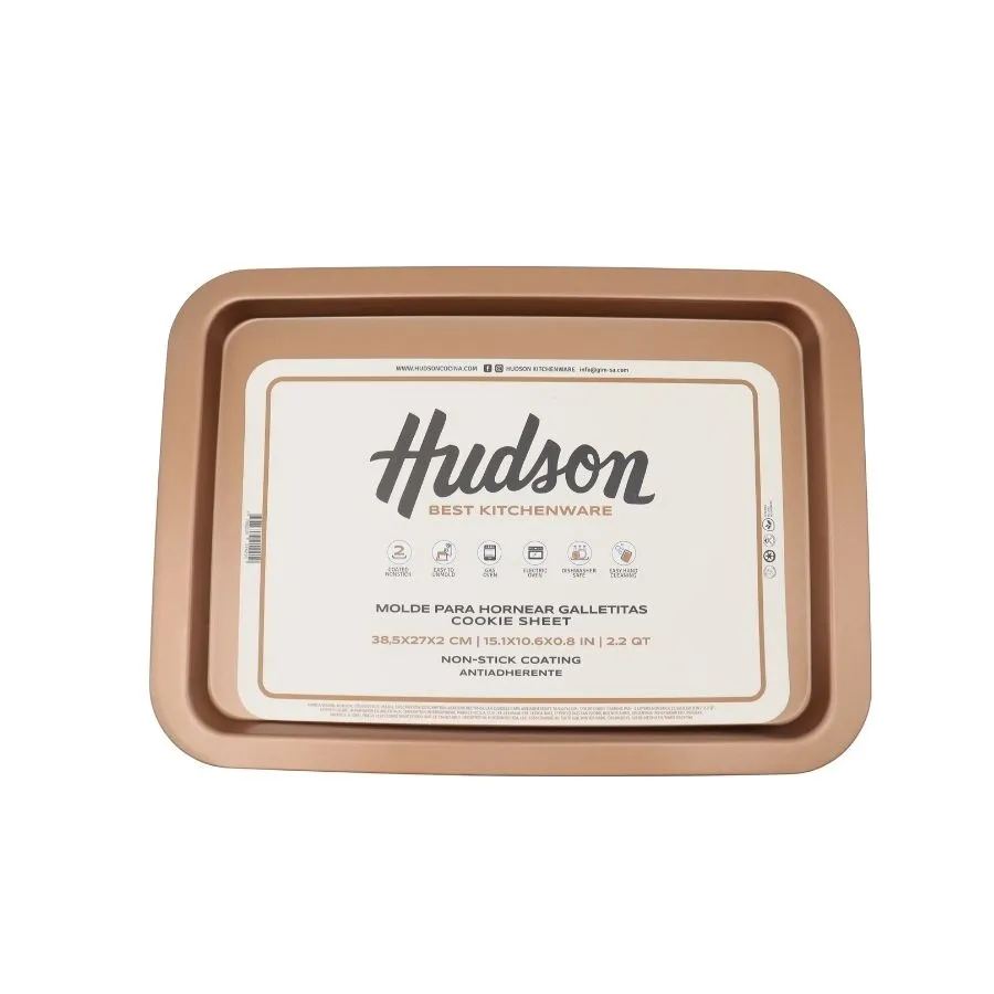 MOLDE PLACA TEF RECT COBRE 38,5x27 P/HORNO