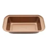 Budinera rectangular antiadherente Cobre 27,5 x 14 cm - HUDS