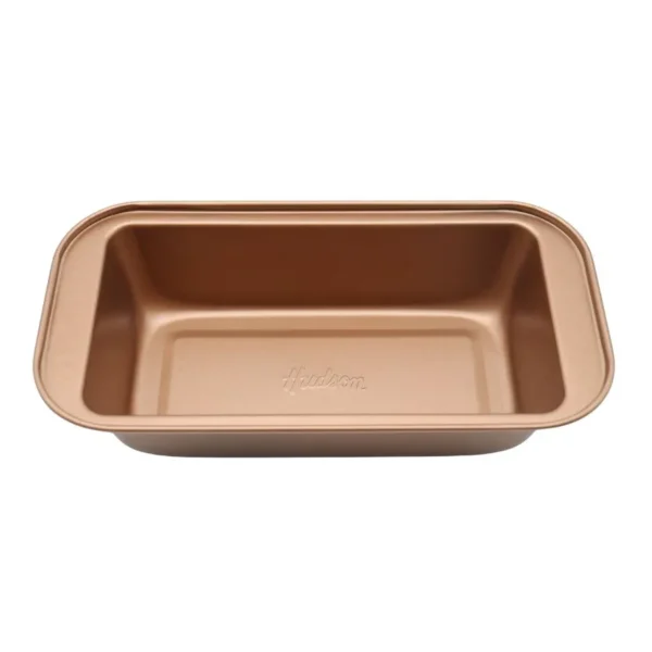 Budinera rectangular antiadherente Cobre 27,5 x 14 cm – HUDSON