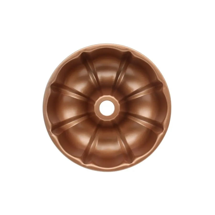 Savarín antiadherente Cobre 25,5 x 8 cm – HUDSON