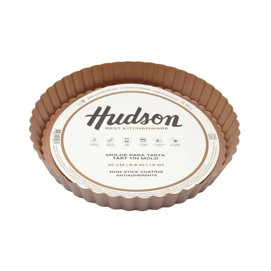 Tartera antiadherente Cobre N° 27 – HUDSON