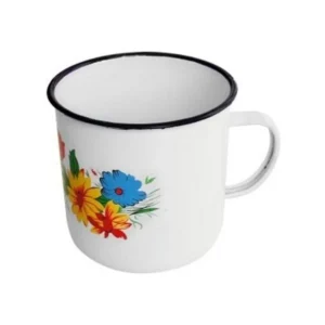 Jarro hervidor enlozado con diseño (rosas) N°12 – NOUVELLE CUISINE