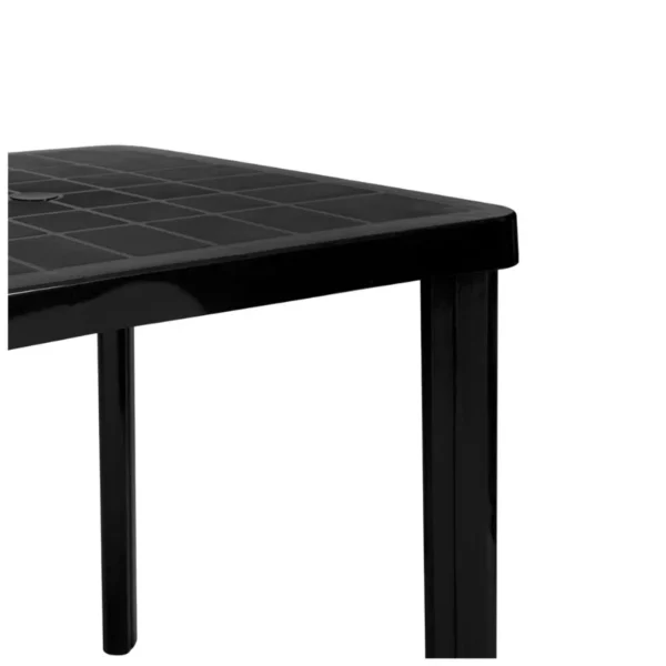 Mesa Borneo negra 75 x 75 cm – GARDENLIFE