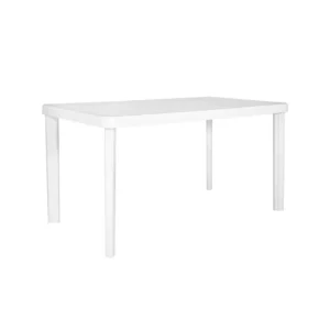 Mesa Bali blanca 120 x 70 cm – GARDENLIFE
