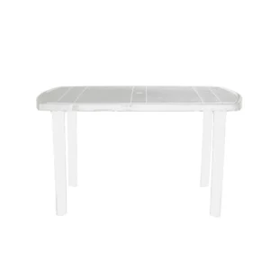 Mesa Maldiva blanca 170 x 80 cm – GARDENLIFE