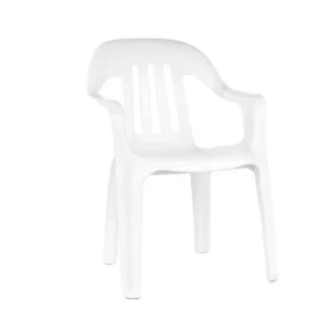 Sillón plástico Pasadena blanco – GARDENLIFE