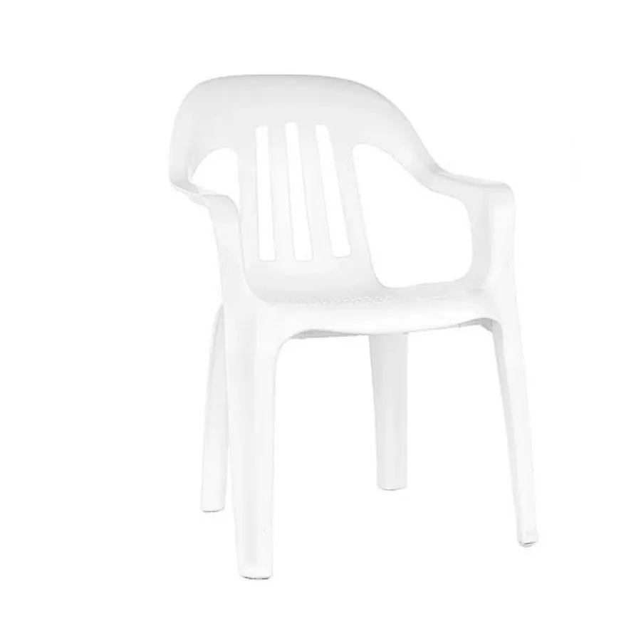 Sillón plástico Pasadena blanco – GARDENLIFE