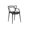 Silla Allegra negra - GARDENLIFE