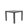 Mesa Mónaco grafito 90 x 90 cm - GARDENLIFE