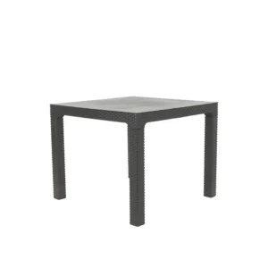 Mesa Mónaco grafito 90 x 90 cm – GARDENLIFE