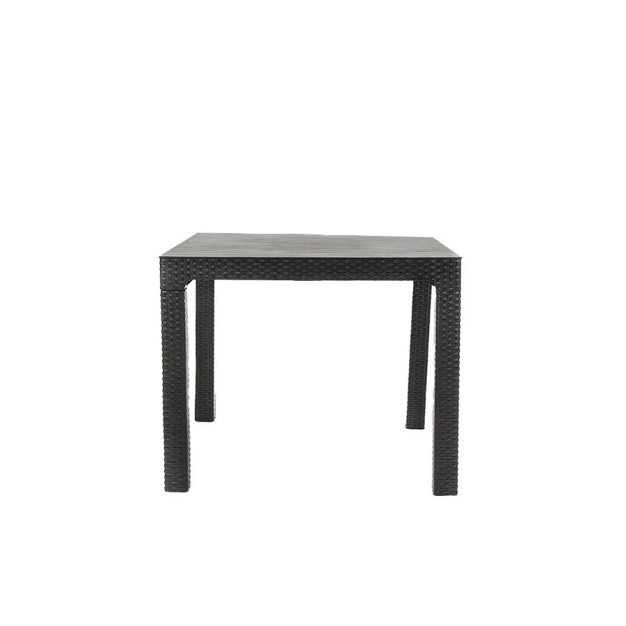 Mesa Mónaco grafito 90 x 90 cm – GARDENLIFE