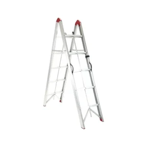 Escalera aluminio ultra compacta 5 escalones – GARDEN