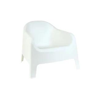 Sillón plástico Skarpo blanco – GARDENLIFE