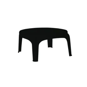 Mesa auxiliar Puket negra – GARDENLIFE