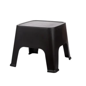 Mesa auxiliar Sunset negra 40 x 40 cm – GARDENLIFE