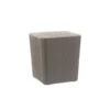Mesa auxiliar Capri grafito 40 x 40 cm - GARDENLIFE