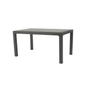 Mesa Niza grafito 150 x 90 cm – GARDENLIFE