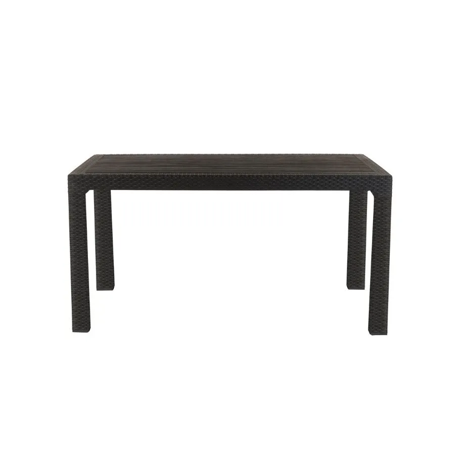 Mesa Niza grafito 150 x 90 cm – GARDENLIFE