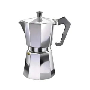 Cafetera tipo italiana 6 tazas plata 270 ml – HUDSON