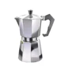 Cafetera tipo italiana 9 tazas plata 490 ml - HUDSON