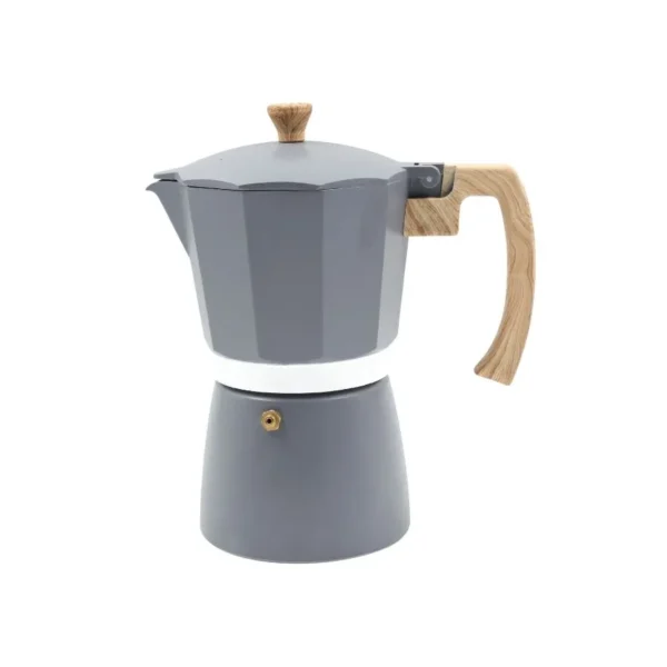 Cafetera tipo italiana 9 tazas gris 490 ml – HUDSON