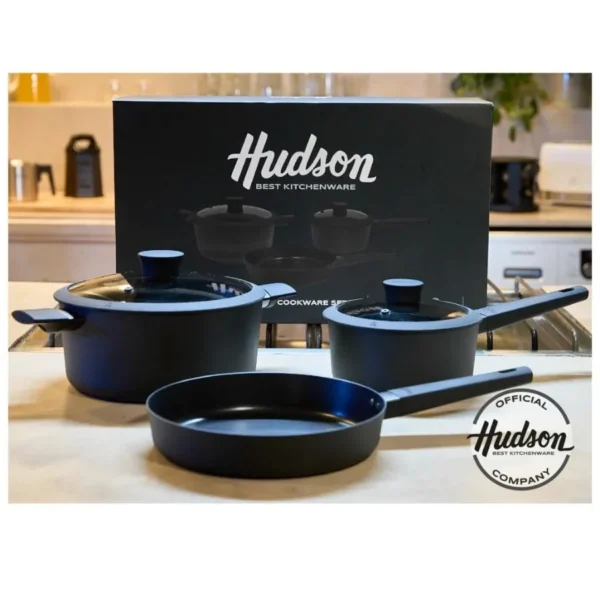 Batería de cocina antiadherente 5 piezas Daily – HUDSON