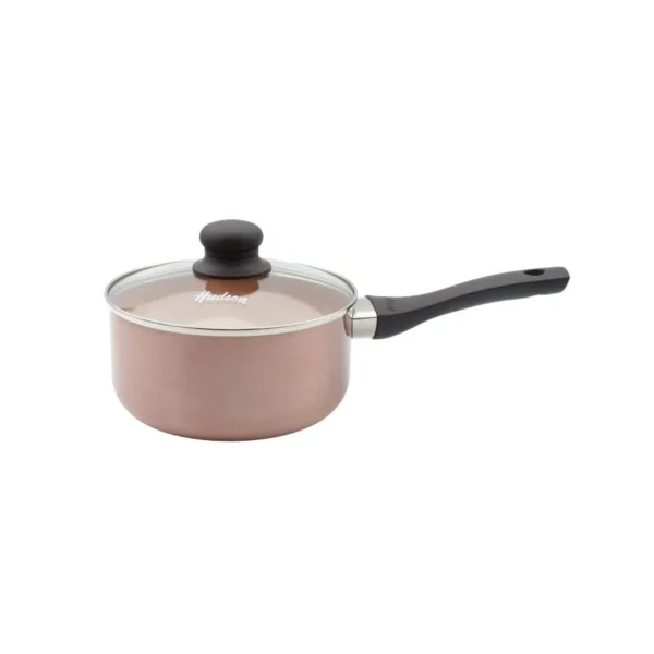 Batería de cocina antiadherente 5 piezas Cobre – HUDSON