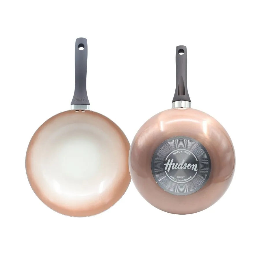 Wok antiadherente Cobre 28 cm – HUDSON