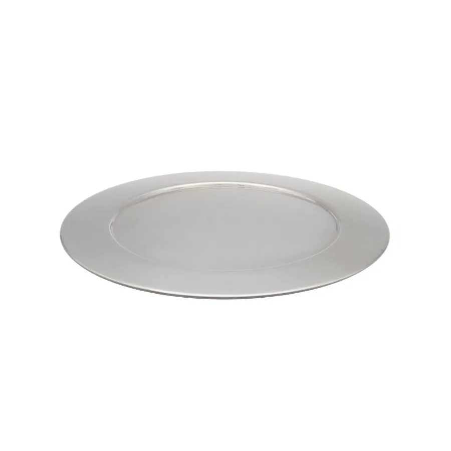 PLATO SITIO AC INOX 29cm "K-RO"