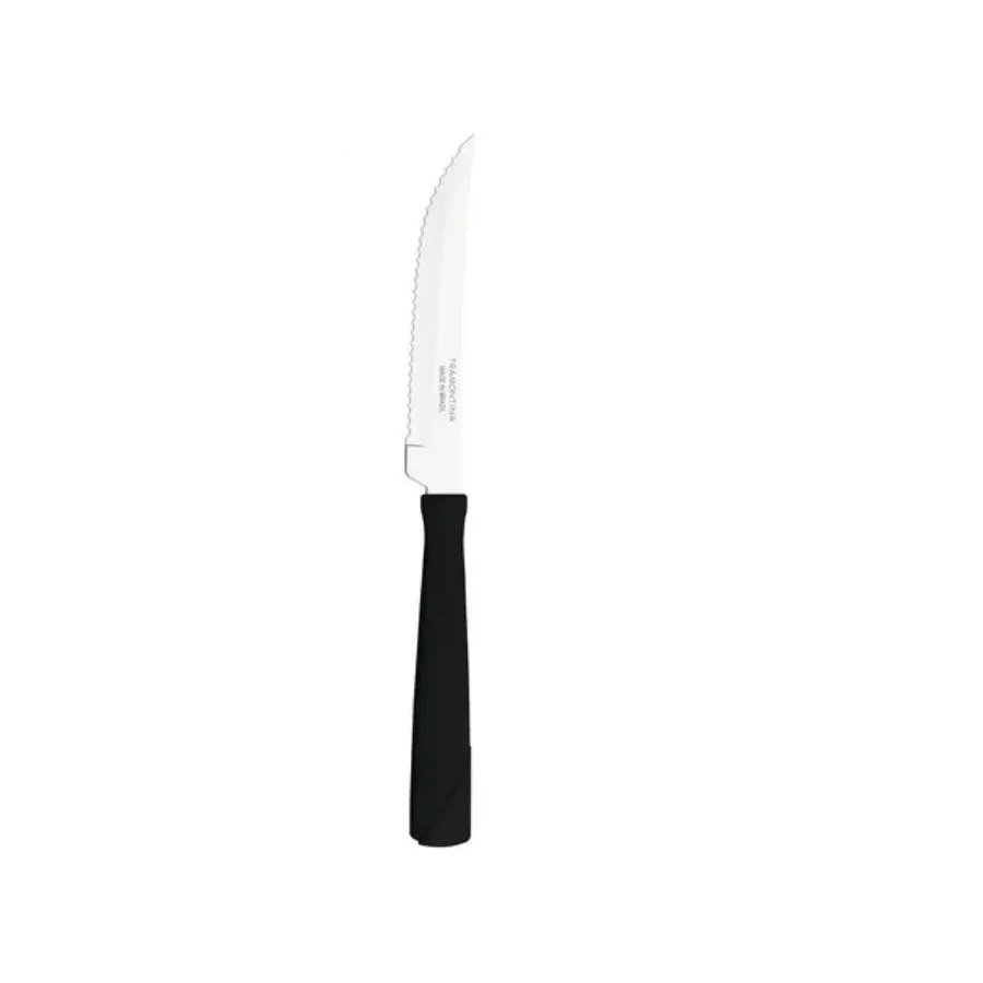 Cuchillo New Kolor negro x 12 - TRAMONTINA