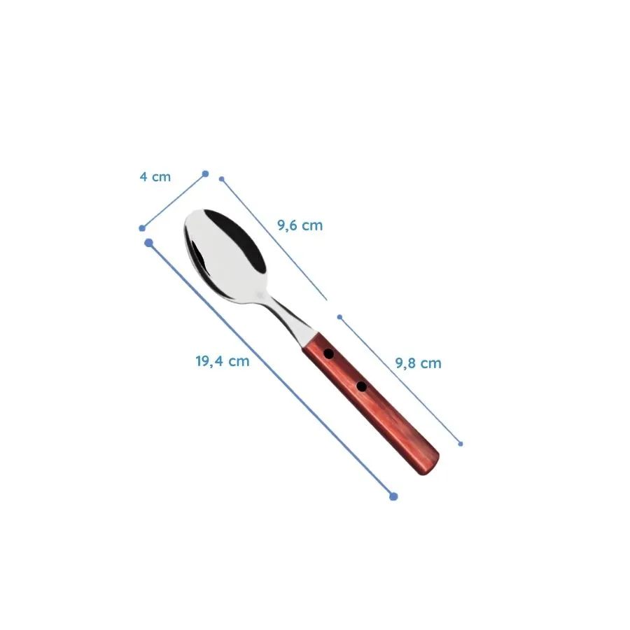 Cuchara Polywood x 12 - TRAMONTINA