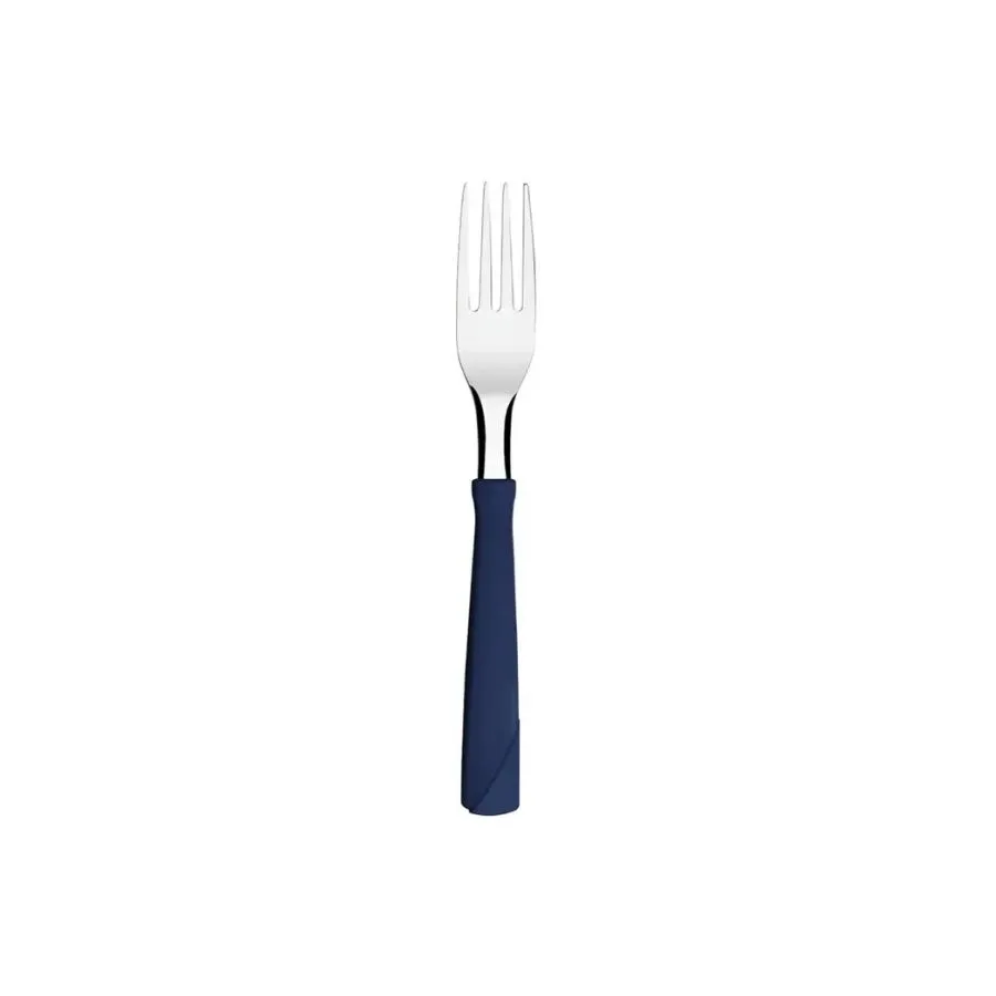 Tenedor New Kolor azul x 12 - TRAMONTINA