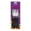 Tenedor New Kolor negro x 12 - TRAMONTINA