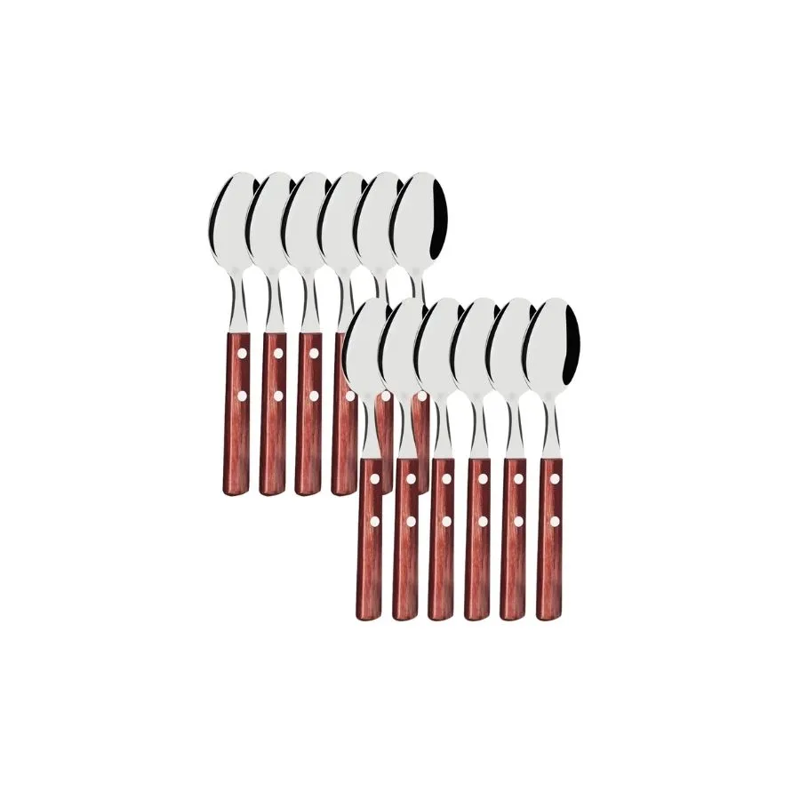 Cuchara de té Polywood x 12 - TRAMONTINA
