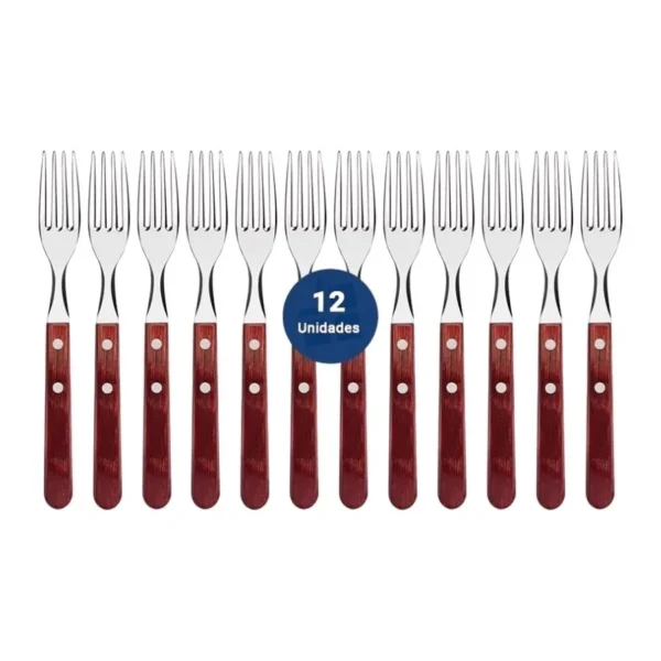 Tenedor Polywood x 12 – TRAMONTINA