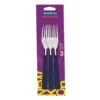 Tenedor New Kolor azul x 3 - TRAMONTINA