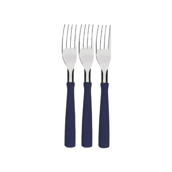 Tenedor New Kolor azul x 3 – TRAMONTINA