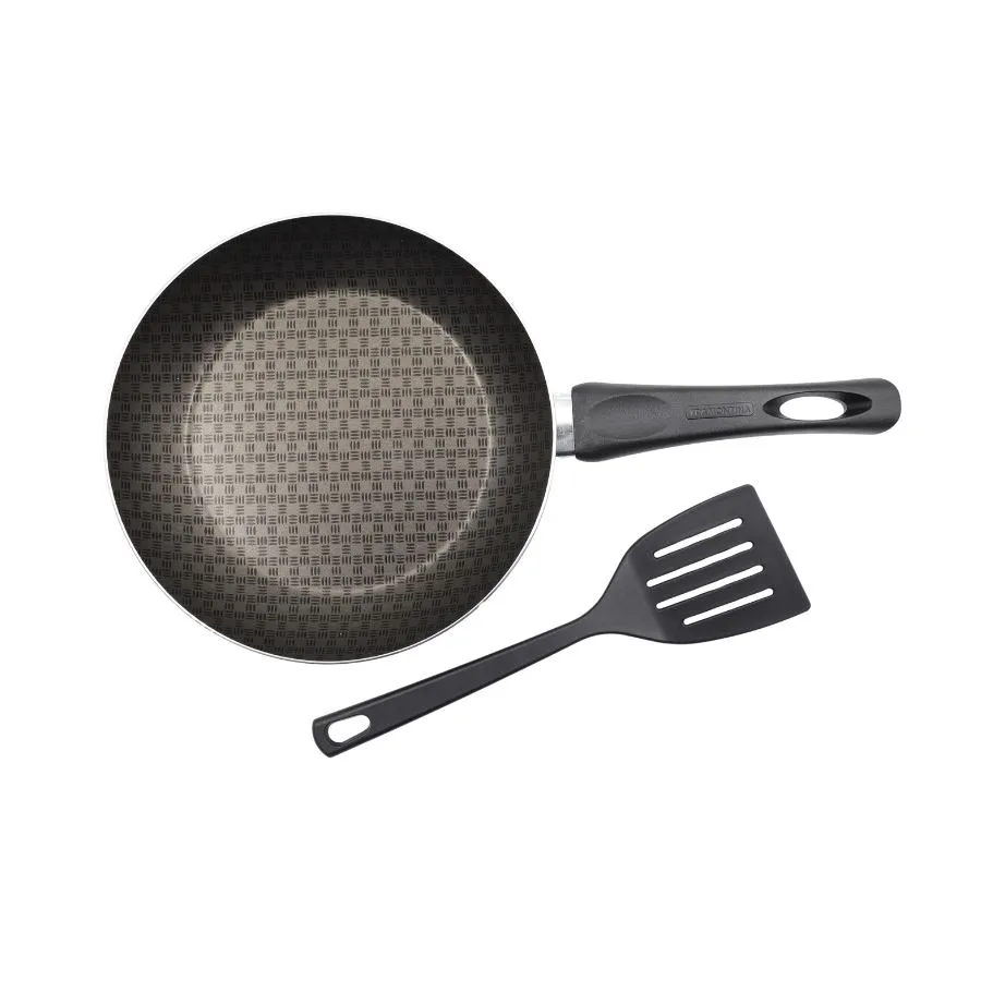 Sartén antiadherente París 24 cm con espátula – TRAMONTINA