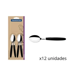 CUCHARA TE TRAM PLAST IPANEMA Bl x12