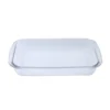 Asadera de vidrio rectangular 2,9 L - MARINEX