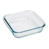 Asadera de vidrio cuadrada 22 cm - MARINEX