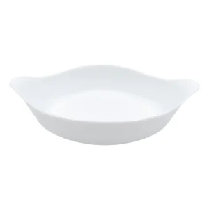 Asadera de vidrio Opaline oval 24 x 15 cm – MARINEX
