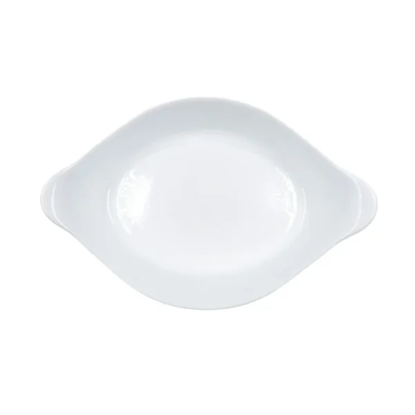 Asadera de vidrio Opaline oval 24 x 15 cm – MARINEX