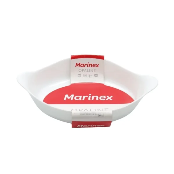 Asadera de vidrio Opaline oval 30 x 20 cm – MARINEX