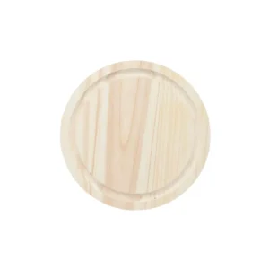 Tabla de madera redonda 22 cm – M&S