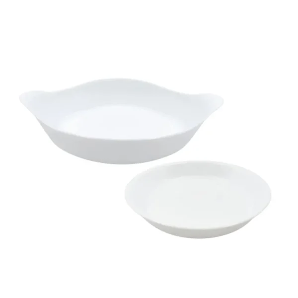 Combo asaderas vidrio Opaline x 2 – MARINEX