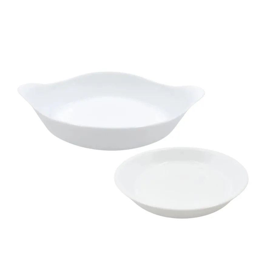 Combo asaderas vidrio Opaline x 2 – MARINEX